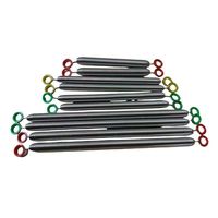Ressort d'étirement long de 300 mm, ressort de tension à boucle fermée avec crochet, support de ressort 1.5-4.0