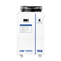 CW-5300 1HP Machine fraîche industrielle Plongée froide Recirculation de l'eau Réservoir de refroidissement Refroidisseur Équipement de refroidissement industriel