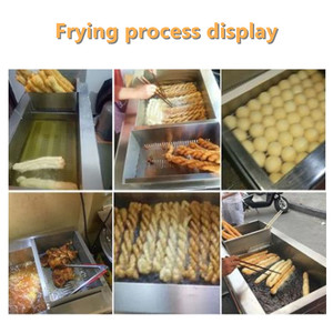 Professional Potato <strong>Chips</strong> Frying Machine Kitchen Equipment <strong>Fryers</strong> Deep Fries Chicken Gas Electric <strong>Fryer</strong> Machine Industrial <strong>Fryer</strong> - Product Image 4