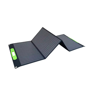 Factory Direct Price 200W Portable Outdoor <b>Foldable</b> <b>Solar</b> <b>Panel</b> Kit Charging for Portable Power Station for Outdoor Use Free Shi - Product Image 4
