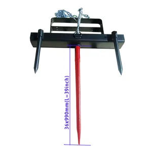 Рама с высокопрочной вилкой для Сенного копья, бороздка, насадка 39 дюймов