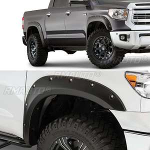 ชุดแต่งซุ้มล้อรถยนต์ 4 ชิ้น ป้องกันโคลน สำหรับ Toyota Tundra ปี 2014 2015 2016 2017 - Product Image 6