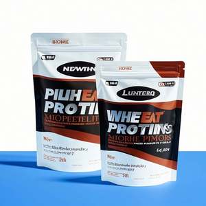 Emballage personnalisé en mylar de Nouvelle-Zélande pochette debout sac Doypack de protéines de lactosérum pour lait en poudre gelée sushi sacs en plastique durables - Product Image 5