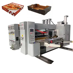 corrugated cardboard box making machine pizza box packaging making machine/carton box making machine prices