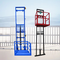 Plateforme élévatrice domestique compacte et économique de 2 à 8 m, certifiée CE, pour le levage de marchandises et le transport de personnel