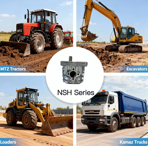 ปั๊มน้ำมันเกียร์ NSH สำหรับรถแทรกเตอร์ รถขุด - Product Image 3