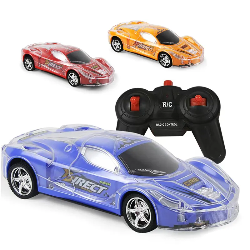 1:24 Light battery operated remote control rc electric car toys for children kids