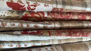 Tissu à ultrasons 100 polyester drap de lit tissu impression dispersée par ultrasons Amérique du Sud - Product Image 2