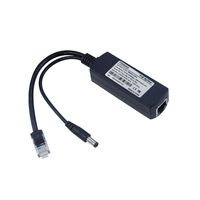 Divisor PoE Activo USB Tipo-C Gigabit KUNCAN, 48V a 5V 4A, 2 Puertos, IEEE802.3af/at