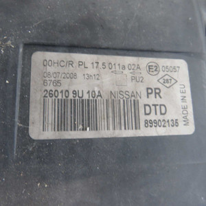 ไฟหน้าซ้าย 260109U10A นิสสัน โน๊ต Mk1 รุ่นปรับโฉม ปี 2009-2013 (75528) - Product Image 6