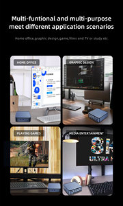 มินิคอมพิวเตอร์เกมมิ่ง TK11-B0 พร้อม Core I3-115G4 I5-1135G7 I7-1165G7 WiFi 6.0 แรม DDR4 มีปลั๊ก AU US EU ให้เลือก TK11-B0 TK11-B - Product Image 6