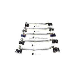 Punta de escape de acero inoxidable para coche, tubo de fibra de carbono apto para <span class=keywords><strong>BMW</strong></span> serie 5 f10 f18 <span class=keywords><strong>520</strong></span> 523 528 530 <span class=keywords><strong>M</strong></span> <span class=keywords><strong>Sport</strong></span> <span class=keywords><strong>M</strong></span> tech - Product Image 2