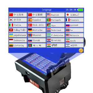 Pistolet d'<span class=keywords><strong>imprimante</strong></span> à jet d'encre portable de 12.7mm avec <span class=keywords><strong>cartouche</strong></span> d'encre à séchage rapide pour le codage de lot de date d'expiration/texte/logo/numéro - Product Image 5