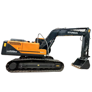Corée : Excavatrice Hyundai HX220HD d'occasion, taille moyenne, 22 tonnes de poids opérationnel, état d'occasion, matériel de construction Hyundai HX220HD - Product Image 1