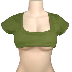 Camiseta 2026, 18 Colores, Top Corto de Moda para Mujer, Manga Corta, Sexy, Top Corto a la Cintura - Product Image 6