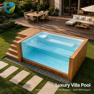 <span class=keywords><strong>Piscine</strong></span> en fibre <span class=keywords><strong>de</strong></span> verre avec paroi en verre, <span class=keywords><strong>piscine</strong></span> préfabriquée, piscines préfabriquées à vendre, prix <span class=keywords><strong>de</strong></span> gros - Product Image 3