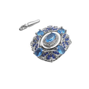 Fermoirs de bijoux en argent 925 plaqué or 18 carats avec zircon, grande mousquetelle à ressort, personnalisables, pour sacs, breloques DIY, colliers et bracelets - Product Image 2