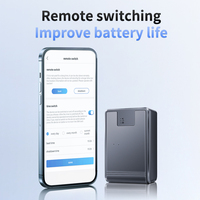 Rastreador GPS Inalámbrico Magnético para Vehículos Q12 20000mAh 4G LTE GSM con Batería de Ultra Larga Duración y Rastreo en Tiempo Real