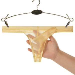 Мужские прозрачные сетчатые трусы-боксеры - Product Image 2