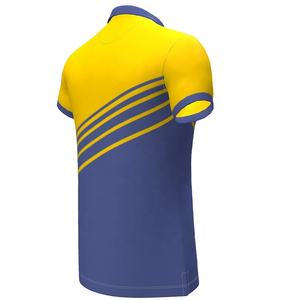 Polo à manches courtes avec revers pour hommes, vente directe en usine de haute qualité pour hommes - Product Image 4