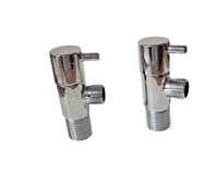 Vanne d'angle de salle de bains en laiton OEM 1/2 "3/4" pour articles sanitaires