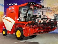 Moissonneuse-batteuse Lovol 190HP GE90SPRO à livraison rapide, moissonneuse-batteuse à blé avec vitesse d'alimentation de 9 kg/s en stock