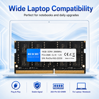 Module de mémoire RAM pour ordinateur portable RuiChu DDR4 ECC 8 Go 2400 MHz 2666 MHz PC4-25600 SODIMM 260 broches pour mise à niveau de PC portable et jeux