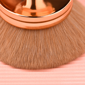 <span class=keywords><strong>Brosse</strong></span> à cheveux synthétiques doux en or Rose 2022, grand pinceau bouffant de luxe pour le corps, Logo personnalisé, maquillage, <span class=keywords><strong>brosse</strong></span> bronzante pour Application corporelle - Product Image 5