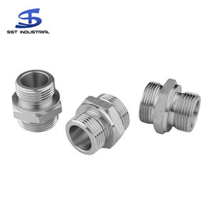 OEM ODM nbsp bspt อุปกรณ์ฟิตติ้งสแตนเลสสตีลเกลียวคู่ข้อต่อตัวผู้ตัวเมีย1/8in ถึง1in และ2มม. ถึง25มม. - Product Image 2