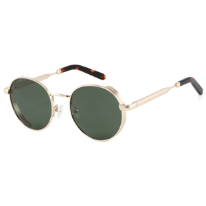 Gafas de sol redondas con montura completa, lentes degradadas, 100% protección UV, protección solar unisex para adultos - Product Image 5