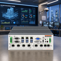 Station de travail industrielle intégrée robuste sans ventilateur, murale, WiFi 4G, 9-36V, large plage de température, ODM/OEM