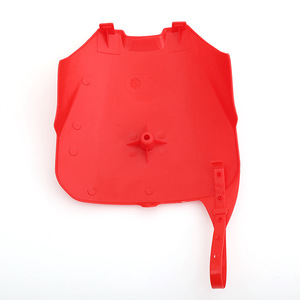 Cubierta para matrícula de motocicleta ZUQING, 23,5x23,3 cm, color rojo, ajuste universal para piezas de bicicleta todoterreno NP108 - Product Image 4