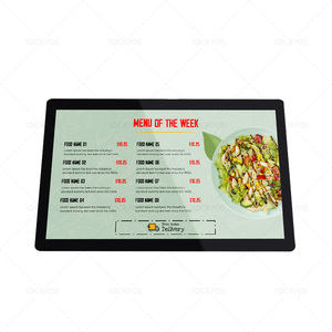 Menu digitale elettronico da tavolo da 21.5 pollici con scheda del Menu del tè del latte del ristorante a forma di L - Product Image 6