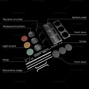 24vDC LED 赤と緑の信号機 200mm 300mm メーカーから - Product Image 3