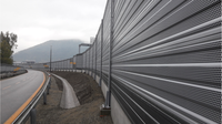 Barrière acoustique pour autoroute, mur anti-bruit, clôture d'isolation sonore personnalisable pour chantier de construction