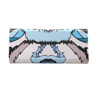 Étui à lunettes pliable à motif animal, étui à lunettes de soleil résistant à la pression à motif dessin animé, élégant, logo personnalisable