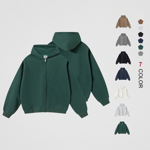 Custom Men S Fleece Vintage Tracksuit Set 350gsm Baggy Double Zip Hoodie And Sweatpants <strong>Suit</strong> - Product Image 1