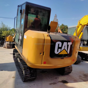 95% nuevo Cat 305.5e2 Mini excavadora de orugas para el hogar Caterpillar 305,5 E2 con pista de goma y martillo excavadora de granja usada a la venta - Product Image 3