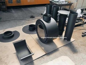 Acepte dibujar vidrio <span class=keywords><strong>de</strong></span> doble cara con textura Estufa <span class=keywords><strong>de</strong></span> <span class=keywords><strong>leña</strong></span> <span class=keywords><strong>Chimeneas</strong></span> suspendidas colgantes decorativas para interiores a la venta - Product Image 3