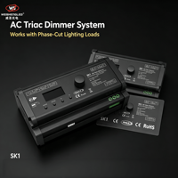 Variateur de lumière RF AC Triac 600-1440W 100-240VAC (bouton, DALI, DMX512, 1-10V) SK1(DT4)