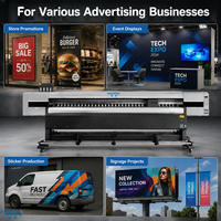 Nouvelle imprimante éco-solvant entièrement automatique de 3,2 m avec 4 têtes d'impression I3200-E1 pour l'impression de bannières publicitaires extérieures