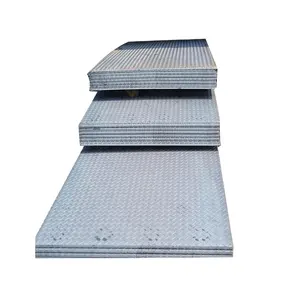 Production and sales of Q355B Q235B flat bean type 6.0mm 8.0mm carbon steel patterned plate with complete specifications that ca