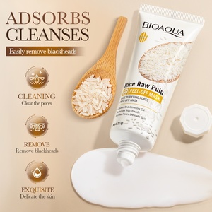 OEM <span class=keywords><strong>BIOAQUA</strong></span> Precio <span class=keywords><strong>de</strong></span> fábrica <span class=keywords><strong>Arroz</strong></span> coreano <span class=keywords><strong>Mascarilla</strong></span> facial para el cuidado <span class=keywords><strong>de</strong></span> la piel coreana Limpieza profunda Poros Removedor <span class=keywords><strong>de</strong></span> espinillas <span class=keywords><strong>Mascarilla</strong></span> facial - Product Image 2