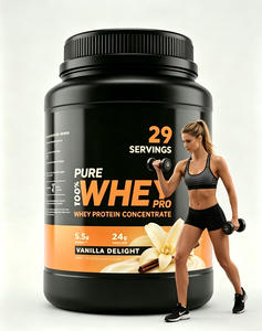 100% Proteína de Suero de Leche Aislada en Polvo, Alta en Proteínas (24g) para el Crecimiento Muscular y la Recuperación Post-Entrenamiento, Delicioso Sabor a Chocolate Doble, 899g - Product Image 5