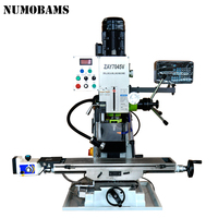 Machine de fraisage et de perçage manuelle verticale de qualité industrielle NUMOBAMS ZAY7045V, robuste et de qualité industrielle
