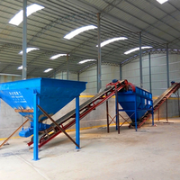 Petite surface trommel écran pierre trommel écran tambour rotatif tamis criblage
