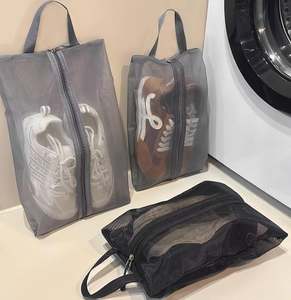 Sac à chaussures en maille respirant et léger pour l'extérieur, à porter à la main - Product Image 2