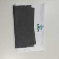 Fournisseur d'usine 90% Polyester + 10% Polyamide 180 g/m² Chiffon de nettoyage pour lunettes Chiffon en microfibre Logo personnalisé