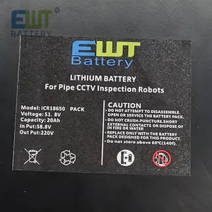 ICR Paket Baterai Li-ion 18650 51.8V 20Ah, Input 55.8V Output 5A 220V 1000W Dapat Disesuaikan Paket Baterai Teknologi Tinggi - Product Image 5