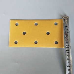 8 Листы holeSanding, прямоугольная наждачная бумага для дерева, металла, крючок и петля для орбитальной шлифовальной машины - Product Image 5